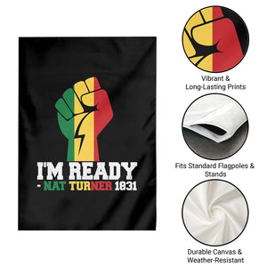 Nat Turner Quote Garden Flag Black History African American TS14 Print Your Wear