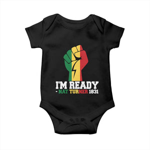 Nat Turner Quote Baby Onesie Black History African American TS14 Black Print Your Wear