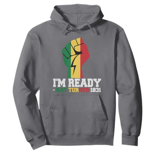 Nat Turner Quote Hoodie Black History African American TS14 Charcoal Print Your Wear