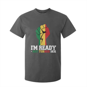 Nat Turner Quote T Shirt For Kid Black History African American TS14 Dark Heather Print Your Wear