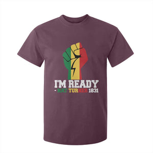 Nat Turner Quote T Shirt For Kid Black History African American TS14 Maroon Print Your Wear