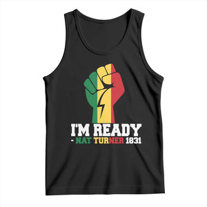Nat Turner Quote Tank Top Black History African American TS14 Black Print Your Wear