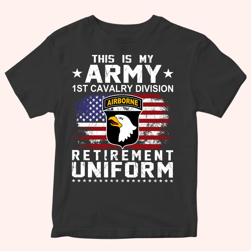 Personalized Veteran T Shirt This Is My Veteran Uniform CTM Custom - Printyourwear
