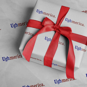Ughmerica Liberal 4th of July Political Independence Day Wrapping Paper Roll