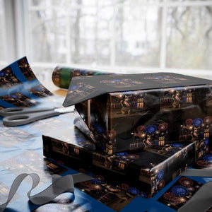 USA 250th Anniversary Cat Wrapping Paper Roll Funny 4th Of July Independence Day 250 Years 1776 2026 Patriotic Celebration Meme