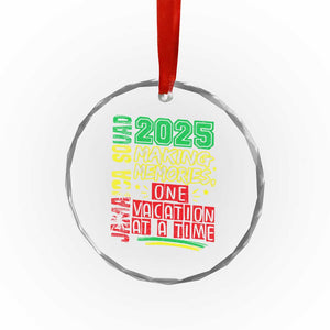 Vacation Jamaica 2025 Crystal Glass Ornament Matching Family Jamaica Squad TS10 Print Your Wear