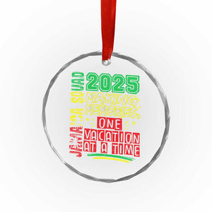 Vacation Jamaica 2025 Crystal Glass Ornament Matching Family Jamaica Squad TS10 Print Your Wear