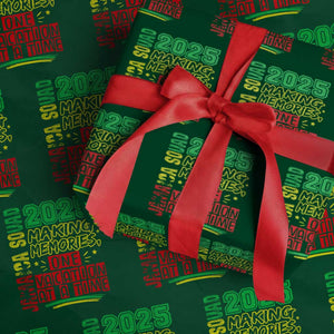 Vacation Jamaica 2025 Wrapping Paper Roll Matching Family Jamaica Squad TS10 Green Print Your Wear