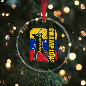 Venezuela 2026 Champions Crystal Glass Ornament Baseball Vinotinto Pride Gift TS12 Print Your Wear