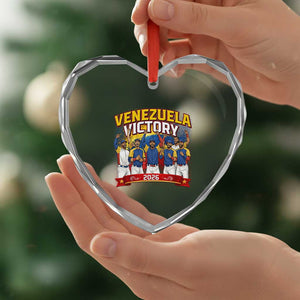 Venezuela Baseball Victory Heart Crystal Glass Ornament Venezuelan Pride Gift TS12 Print Your Wear