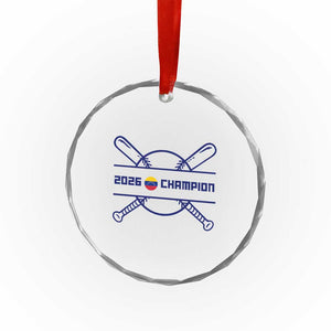 Venezuela Champions 2026 Crystal Glass Ornament Baseball Pride Gift TS12 Print Your Wear