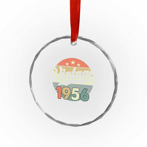 Vintage 1956 Crystal Glass Ornament 70 Year Old 70th Birthday Gifts TS10 Print Your Wear