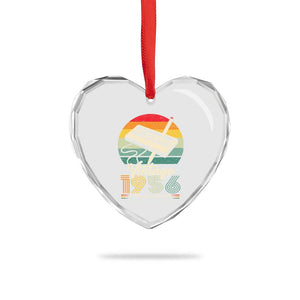 Vintage 1956 Heart Crystal Glass Ornament 70th Birthday Turning 70 Year Old Gifts TS10 Print Your Wear