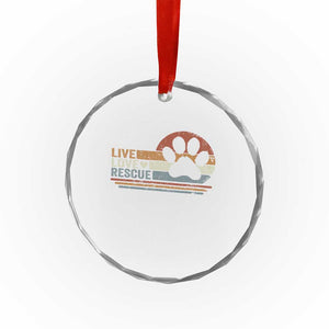 Vintage Adopt A Shelter Pet Crystal Glass Ornament Live Love Rescue Cat Dog Adoption Animal Rescue TS10 Print Your Wear