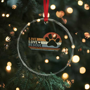 Vintage Adopt A Shelter Pet Crystal Glass Ornament Live Love Rescue Cat Dog Adoption Animal Rescue TS10 Print Your Wear
