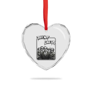 Vintage African American Heroes Heart Crystal Glass Ornament They Not Like Us TS12 Print Your Wear