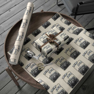 Vintage African American Heroes Wrapping Paper Roll They Not Like Us TS12 Beige Print Your Wear