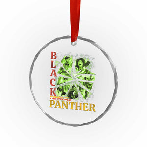Vintage Black Panther Party Crystal Glass Ornament Newton Seale Shakur Black History Month Juneteenth TS10 Print Your Wear
