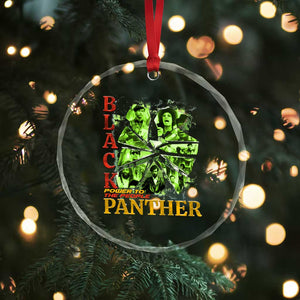 Vintage Black Panther Party Crystal Glass Ornament Newton Seale Shakur Black History Month Juneteenth TS10 Print Your Wear