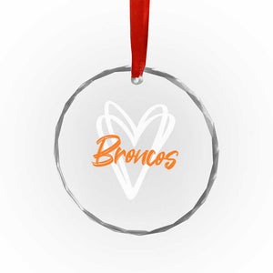 Vintage DFB Crystal Glass Ornament Football Team Fans Heart Graphic Game Day TS10 Print Your Wear
