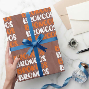 Vintage DFB Wrapping Paper Roll Retro Novelty Football Inspirational TS10 Mocha Print Your Wear