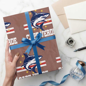 Vintage Cape Verde Shark Cabo Verdean Roots Wrapping Paper Roll