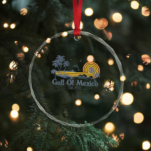 Vintage Gulf of Mexico Est 1550 Crystal Glass Ornament Golfo De Mexico TS02 Print Your Wear
