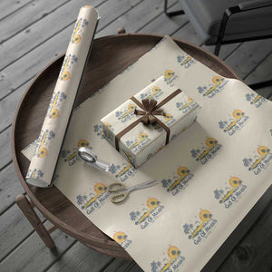 Vintage Gulf of Mexico Est 1550 Wrapping Paper Roll Golfo De Mexico TS02 Beige Print Your Wear