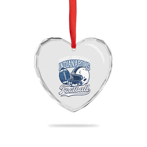 Vintage Indy Sport Fans IFC Retro 1953 Throwback Heart Crystal Glass Ornament TS02 Print Your Wear