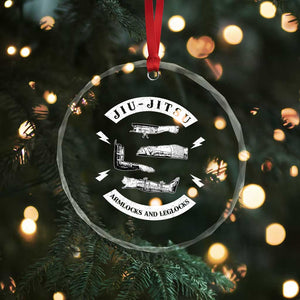 Vintage Jiu Jitsu Crystal Glass Ornament Armlocks and Leglocks BJJ Grappling Fans TS10 Print Your Wear