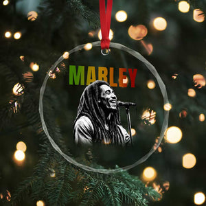 Vintage Marley Crystal Glass Ornament Rastaman Jamaica Jamaican Rasta Reggage Music TS10 Print Your Wear