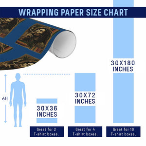 Vintage Marley Guitarist Wrapping Paper Roll Rastaman Rastafari Music Vibes Only Rasta Jamaica Reggae TS10 Print Your Wear