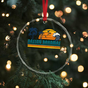 Vintage Nassau Crystal Glass Ornament Bahamas Vacation Beach Summer Retro Sunset TS10 Print Your Wear