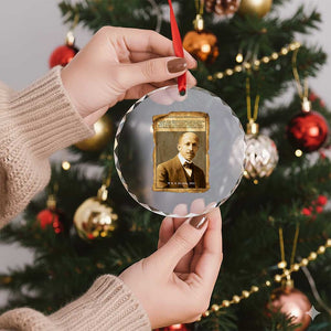 Vintage Newspaper W E B Du Bois Crystal Glass Ornament Civil Rights Pioneer TS12 Print Your Wear