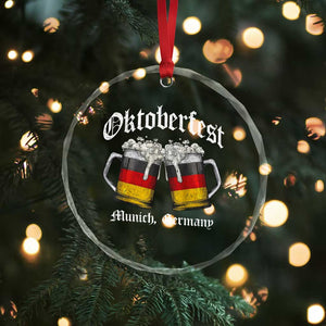 Vintage Oktoberfest Munich Crystal Glass Ornament Prost Beer Germany Flag Drinking TS10 Print Your Wear