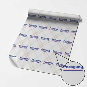 Vintage Paraguay Flag Wrapping Paper Roll Retro Stripe Patriotic Paraguayan Pride Graphic TS10 Christmas Plaid Print Your Wear