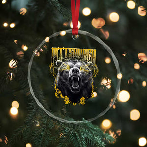 Vintage PFS Crystal Glass Ornament Retro Sports Fan Wild Mascot Streetwear Bootleg TS10 Print Your Wear