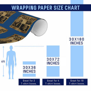 Vintage Rosa Parks Wrapping Paper Roll Women Empowerment Inspirational Quote TS12 Print Your Wear