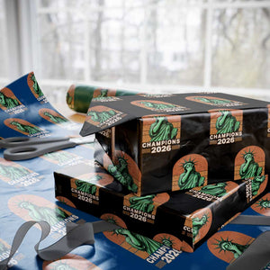 Vintage Statue Of Liberty Champions 2026 Wrapping Paper Roll New York Pride