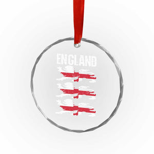 Vintage Three Lions England Pride Crystal Glass Ornament Patriotic Soccer British Football Fans TS02 Print Your Wear