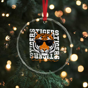 Vintage Tigers Crystal Glass Ornament Vintage Sports Inspirational Athletic Name TS10 Print Your Wear