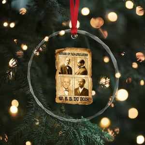 W E B Du Bois Crystal Glass Ornament African American History Gift TS12 Print Your Wear