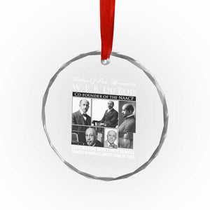 W E B Du Bois Crystal Glass Ornament Education Must Teach Life Quote TS12 Print Your Wear