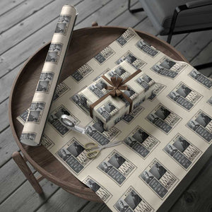 W E B Du Bois Wrapping Paper Roll Pan Africanism Intellectual Leader TS12 Beige Print Your Wear