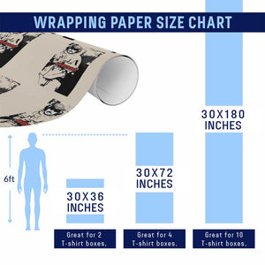 Wasted Maduro Meme Wrapping Paper Roll Dictators Downfall Political Satire GTA Style TS02 Print Your Wear