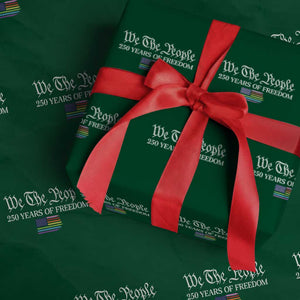 We The People Means Everyone Wrapping Paper Roll LGBTQ Gay Pride Rainbow Flags