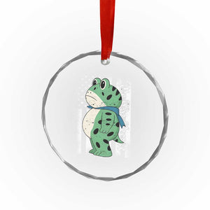We The People Portland Frog Crystal Glass Ornament Patriotic Protest American Flag TS02 Print Your Wear