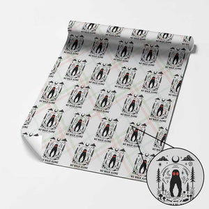 We Walk Alone Fresno Nightcrawler Wrapping Paper Roll California Cryptid Hunter TS12 Christmas Plaid Print Your Wear