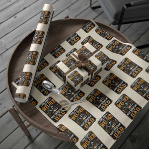 Welding Fathers Day Gift Wrapping Paper Roll Some People Call Me A Welder The Most Important Call Me Dad