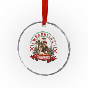 Western Crystal Glass Ornament Howdy Country Christmas Horse Xmas Cheer TS10 Print Your Wear